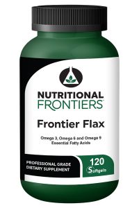 Frontier Flax 120 Veg Softgels