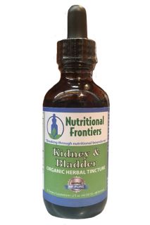 Kidney & Bladder 2 oz Organic Herbal Tincture