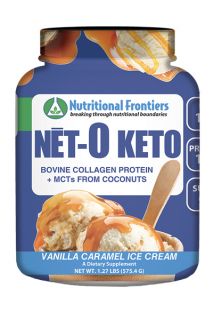NĒT-0 KETO Vanilla Caramal Ice Cream - Single Serve Packet