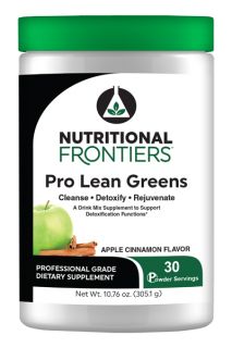 Pro Lean Greens 30 Serv Apple Cinnamon Powder